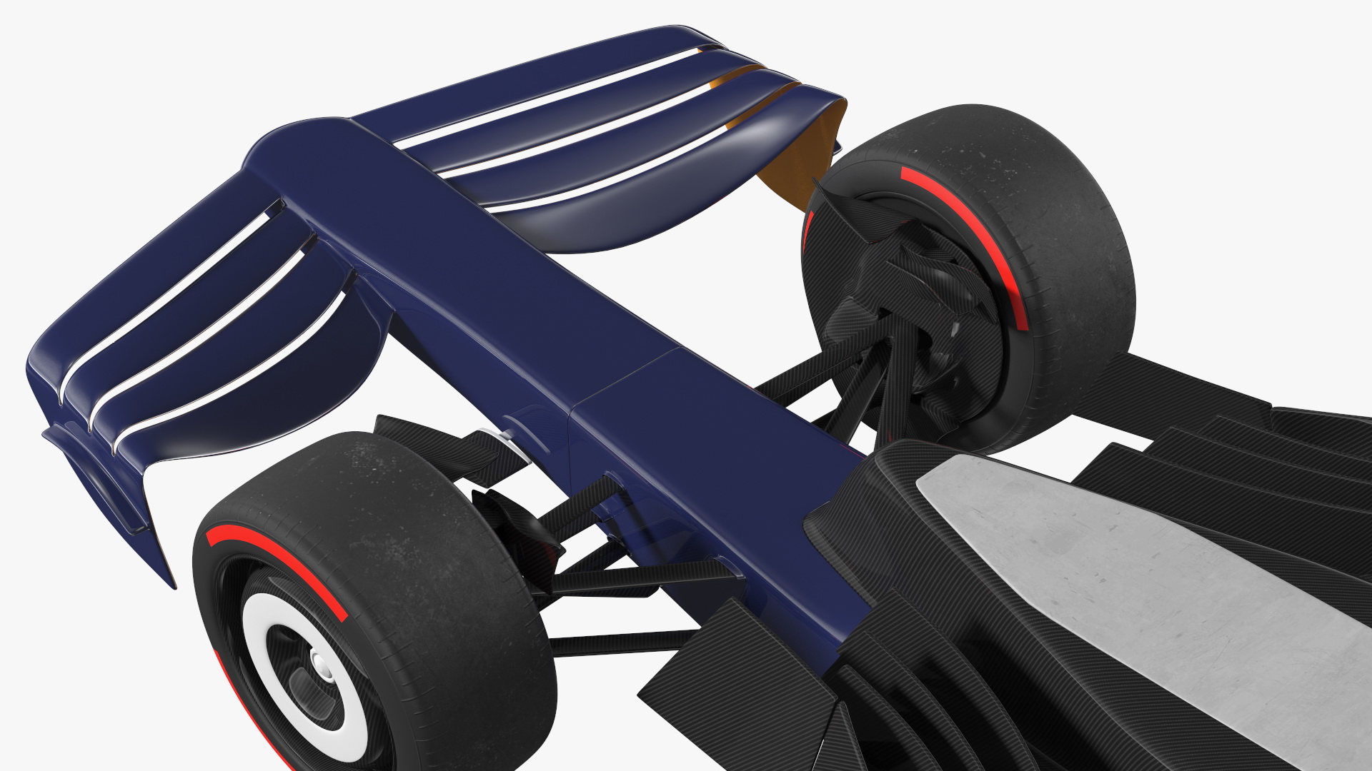 3D Open Wheel Racing Car