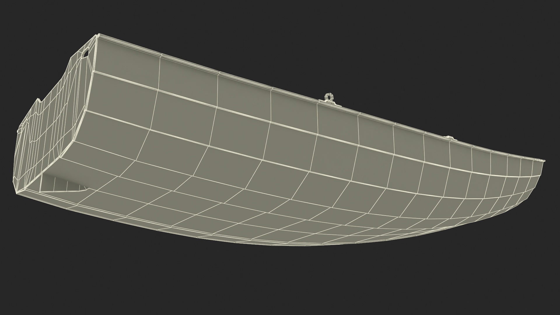 Pram Boat 3D model
