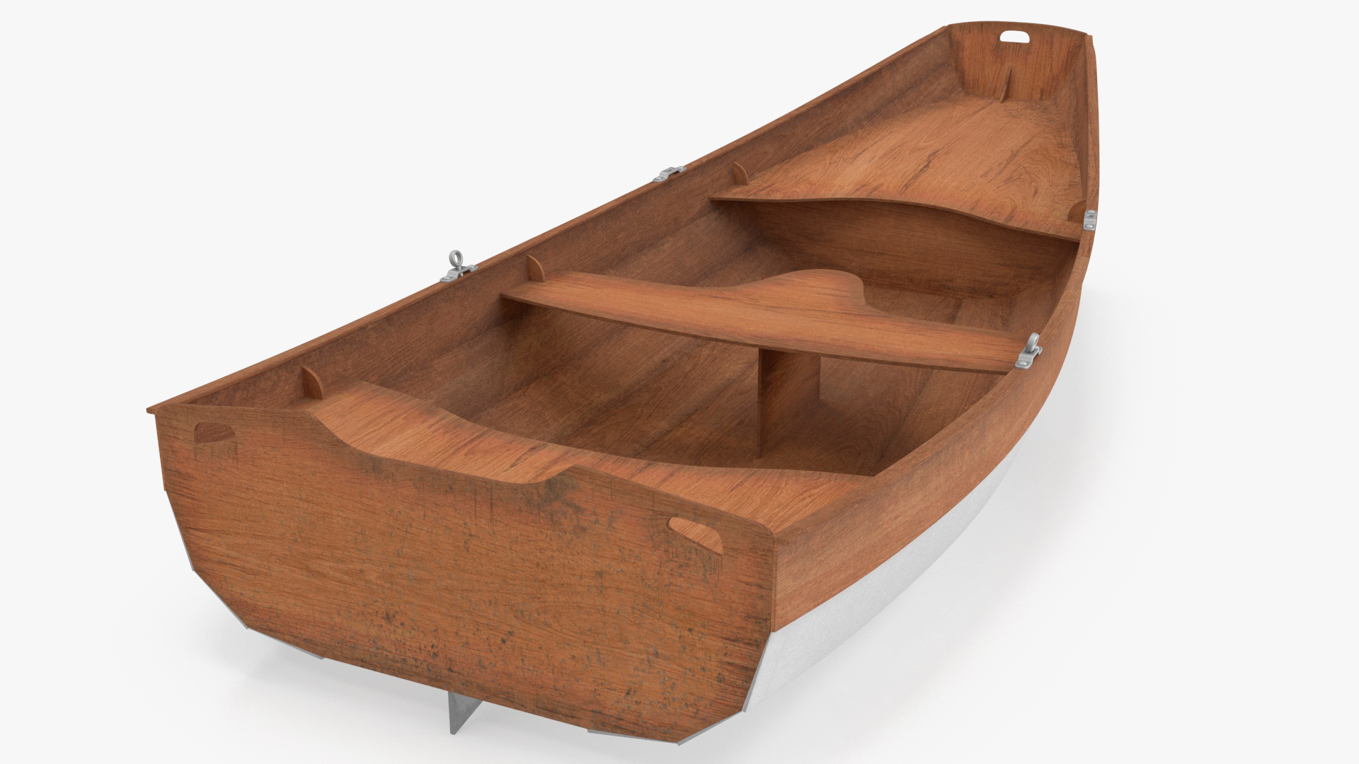 Pram Boat 3D model