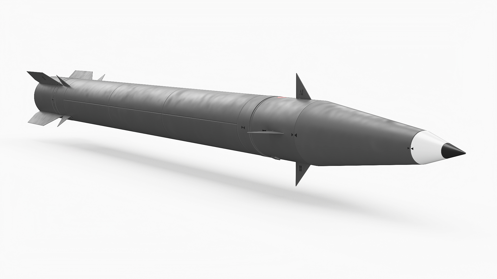 Generic Military Missile 3D model