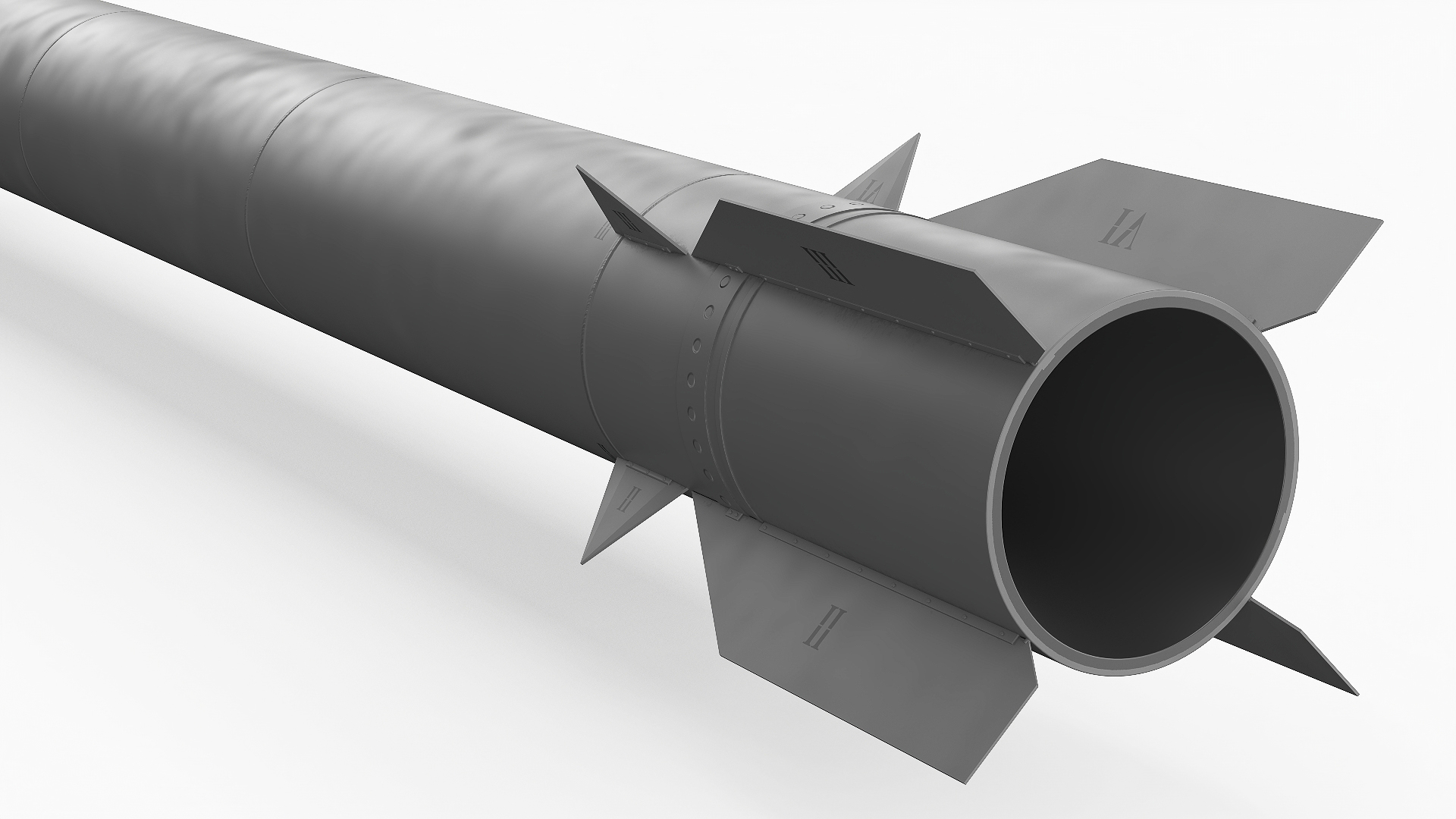 Generic Military Missile 3D model