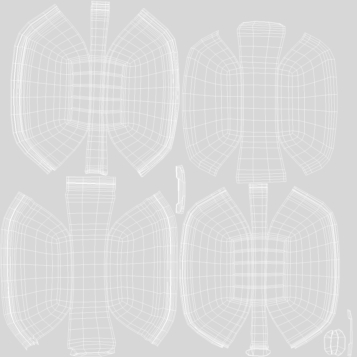 3D Food Container Square Closed model