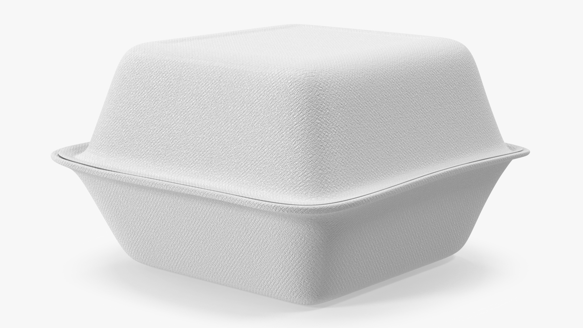 3D Food Container Square Closed model