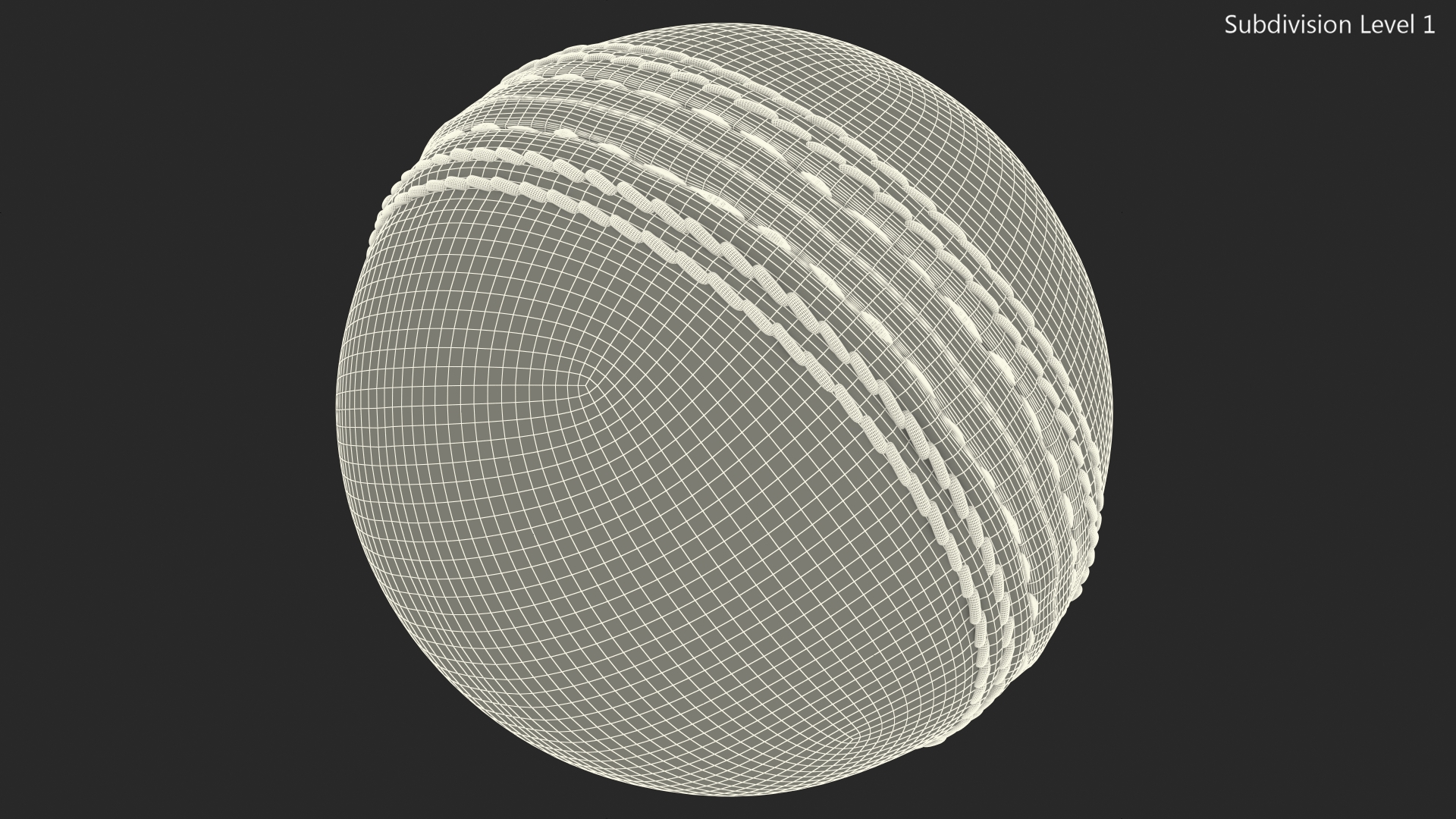 3D model Cricket Ball Duke And Son