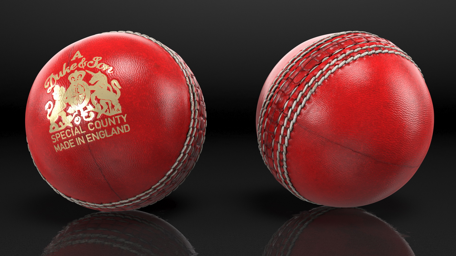 3D model Cricket Ball Duke And Son