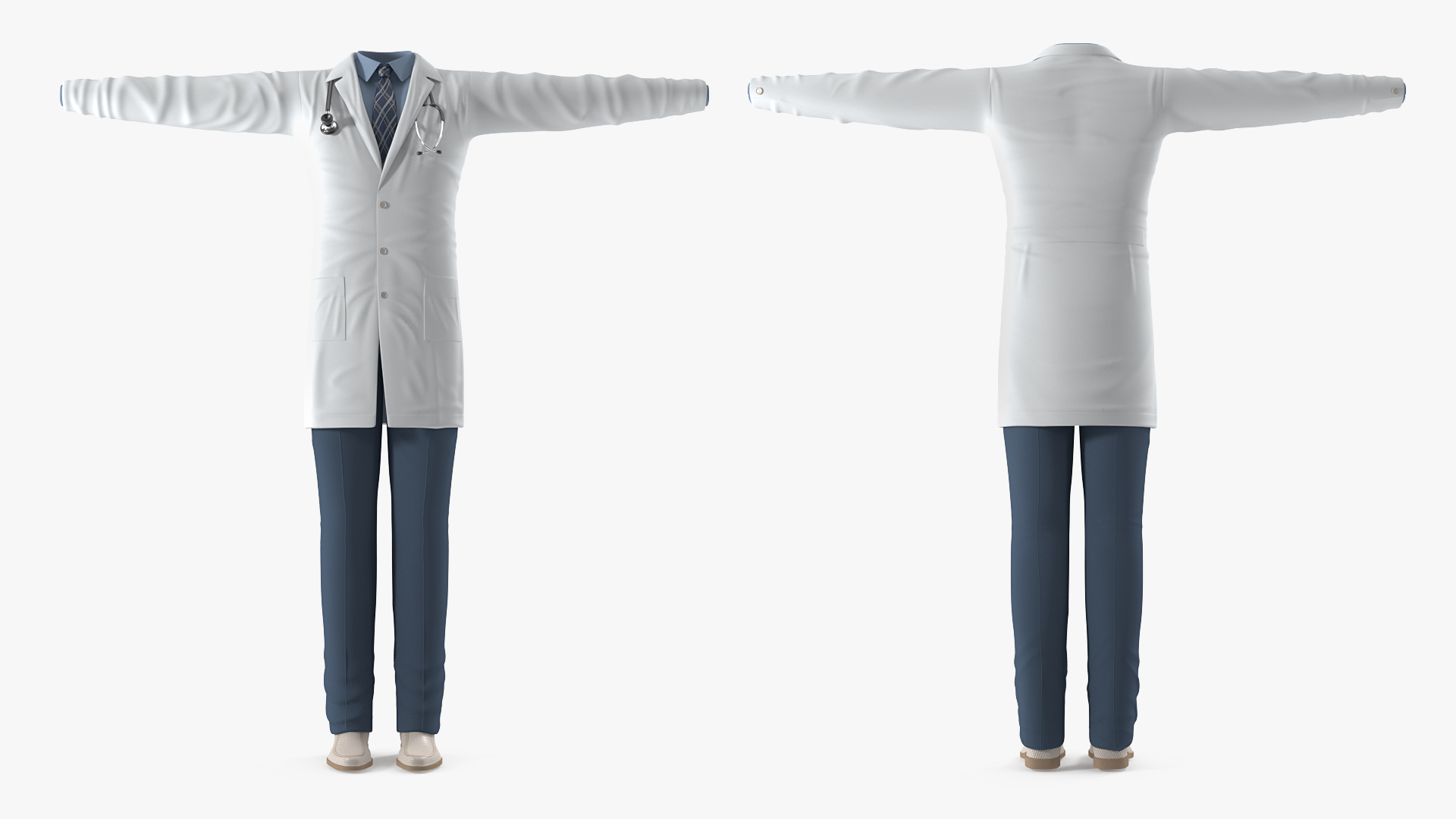 Doctor Clothes 3D model