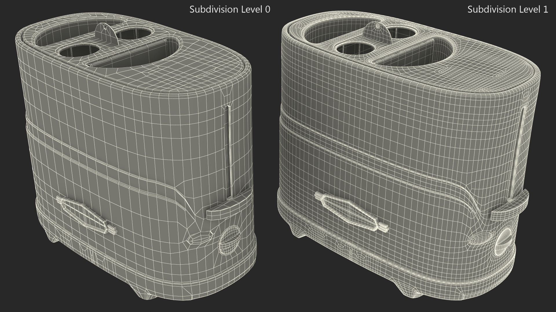 3D model Nostalgia Retro Series Pop-Up Hot Dog Toaster