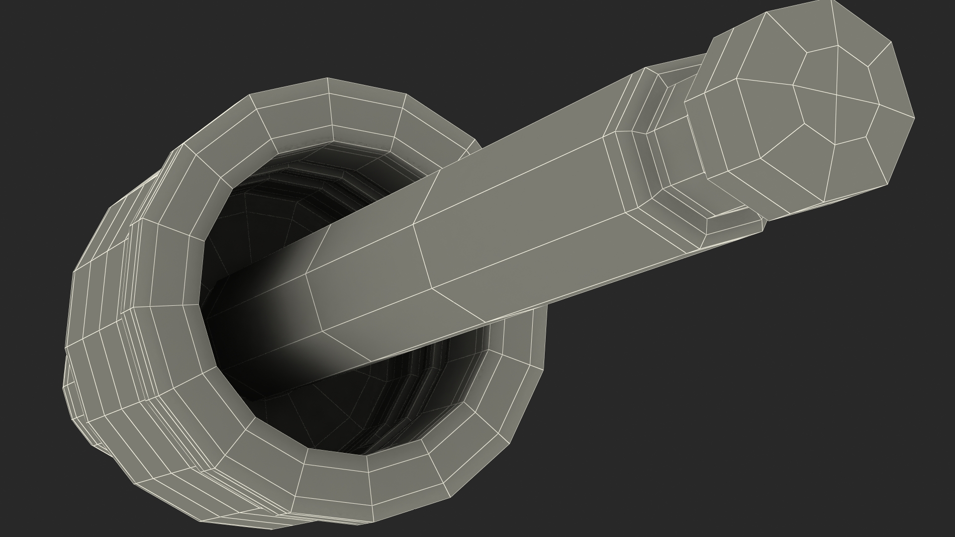 3D Glass Dropper model