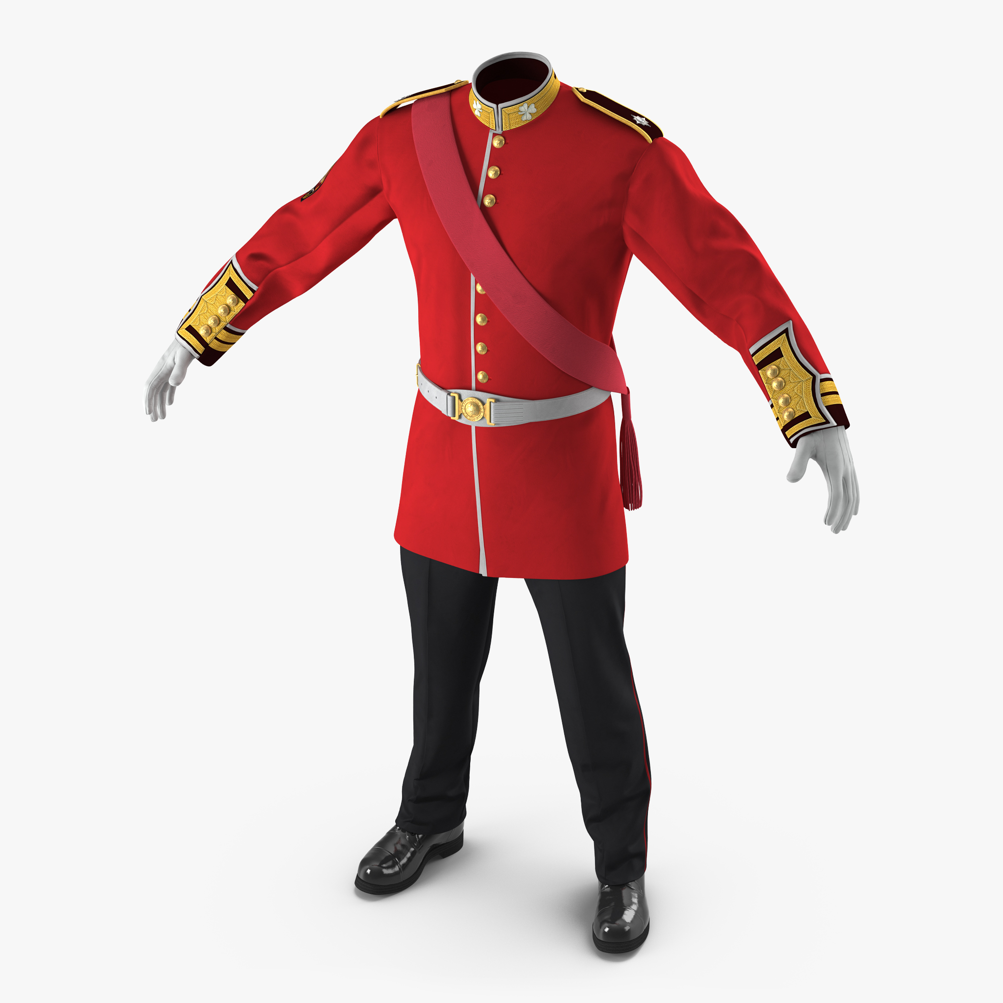 Irish Guard Sergeant Uniform 2