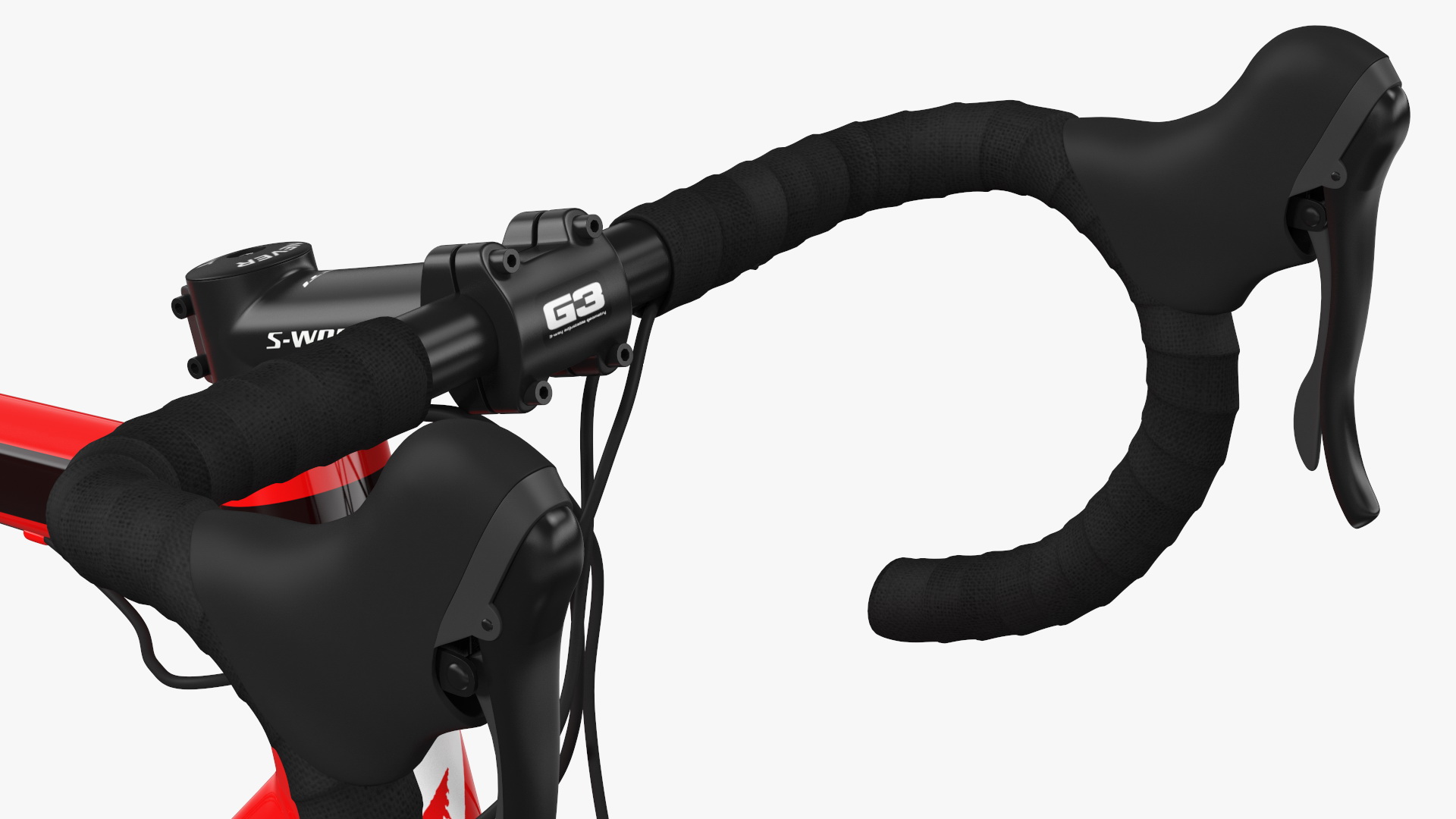 3D model Thule Helium Aluminum Platform with Road Bike