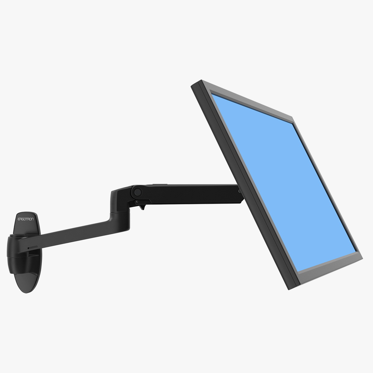 Mount Monitor Arm Ergotron LX Dark Grey Rigged