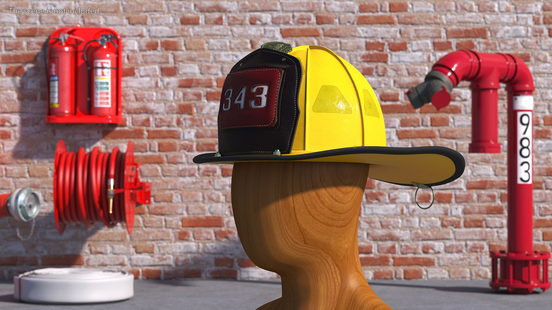 Firefighters Helmet 3D model