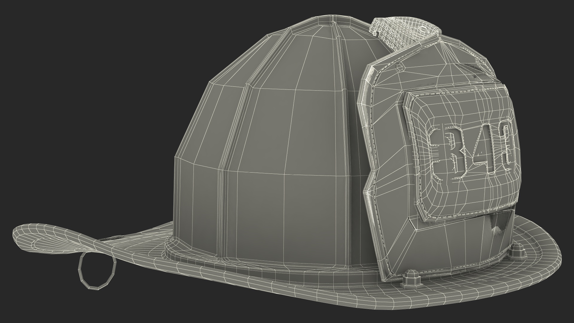 Firefighters Helmet 3D model