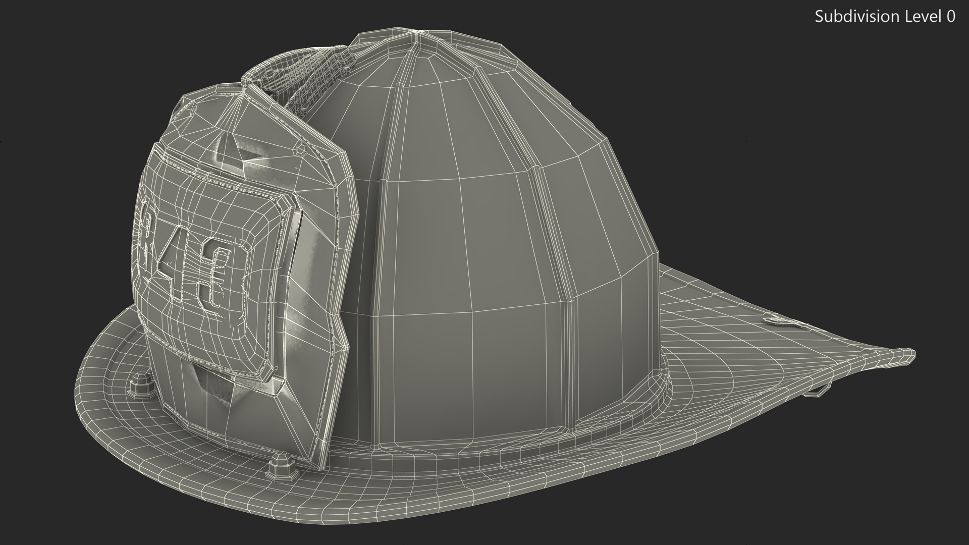 Firefighters Helmet 3D model