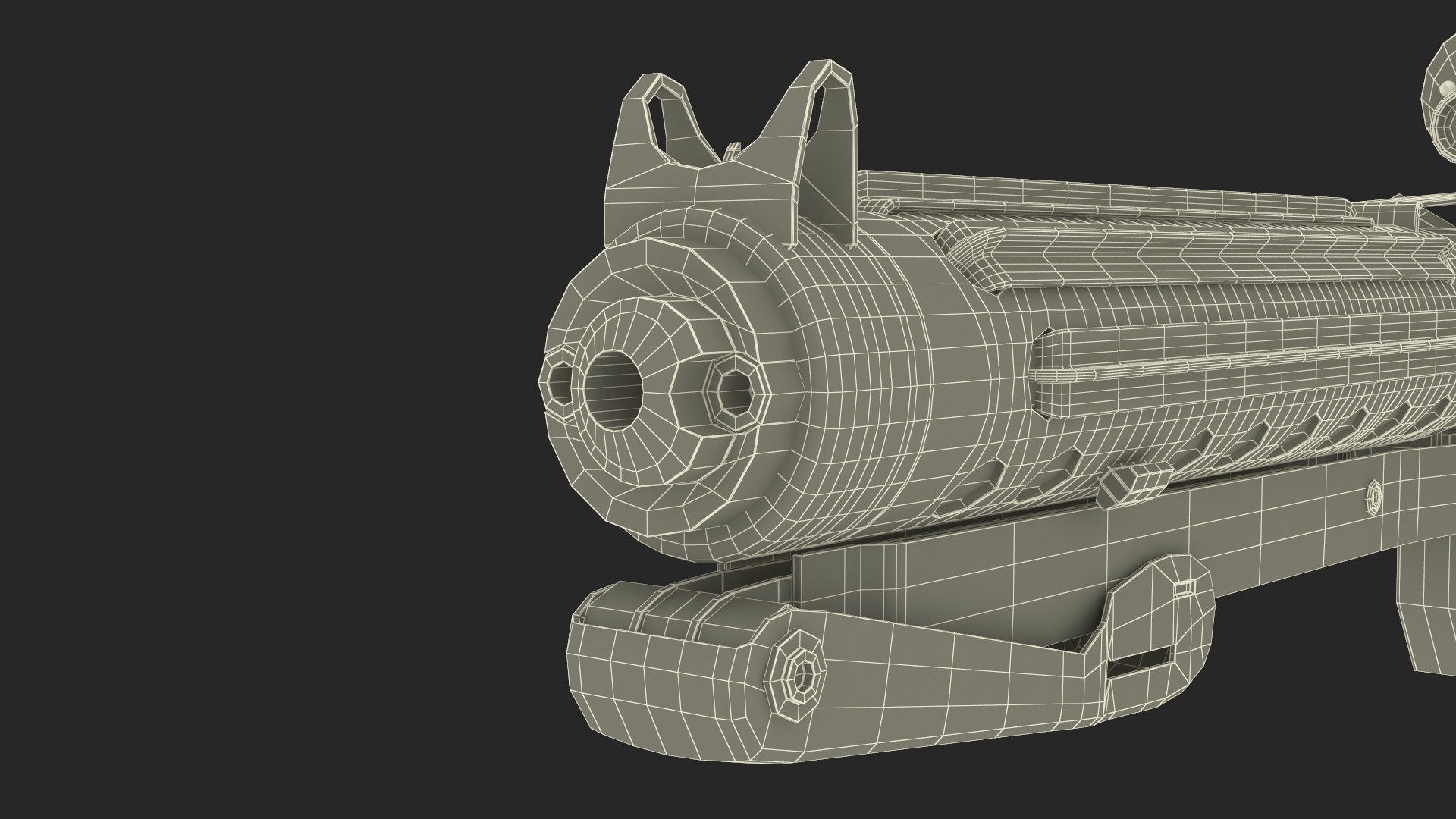 3D E-11 Blaster Rifle model