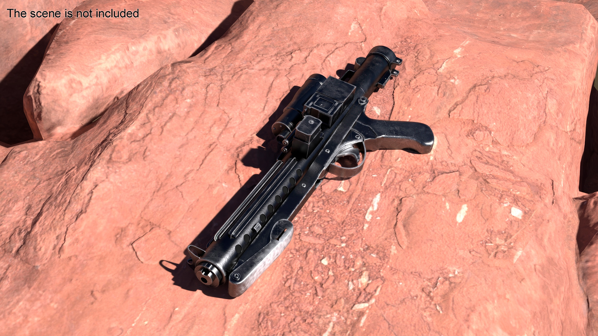 3D E-11 Blaster Rifle model