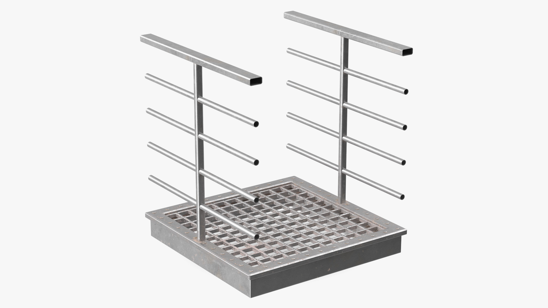 Prefabricated Industrial Catwalk 3D