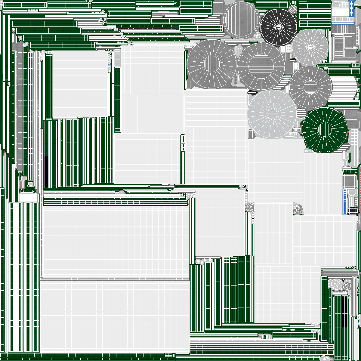 3D Petite Glass Lift Green model