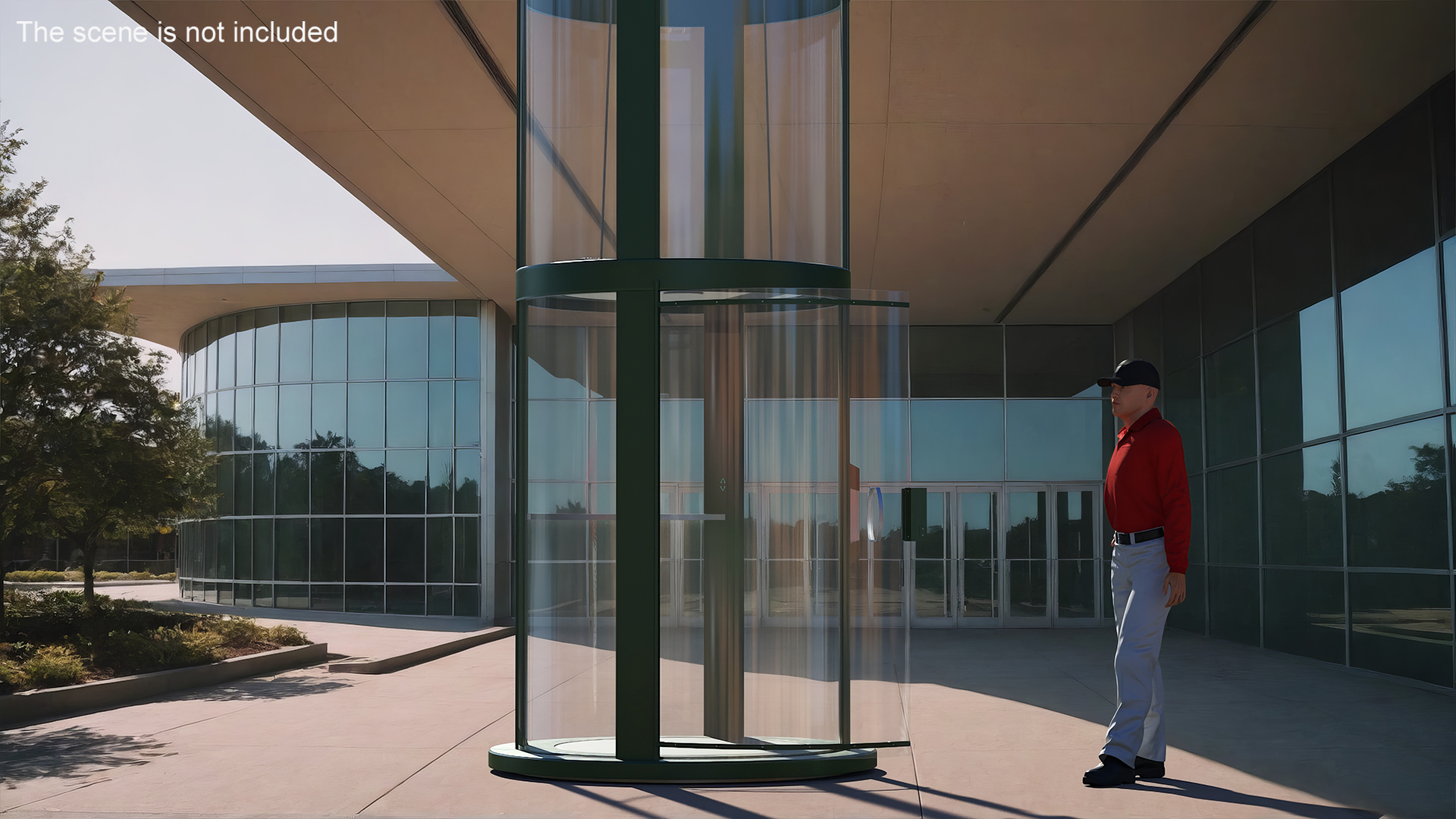 3D Petite Glass Lift Green model