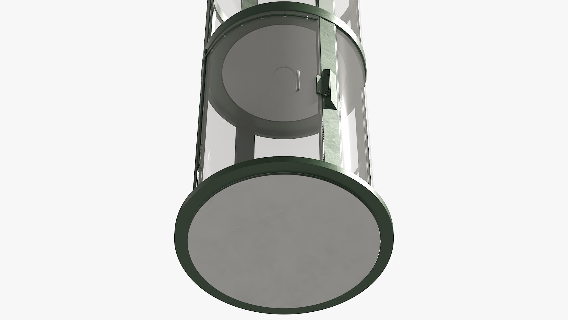 3D Petite Glass Lift Green model