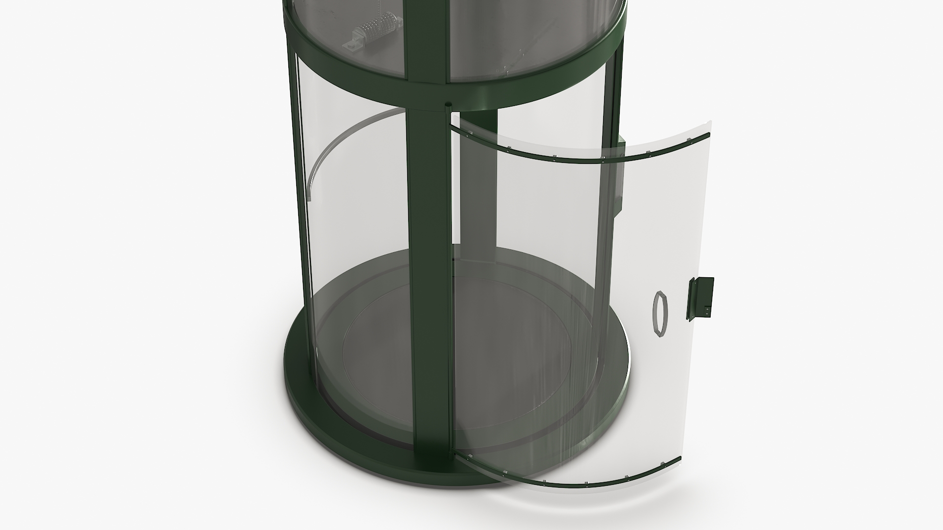 3D Petite Glass Lift Green model