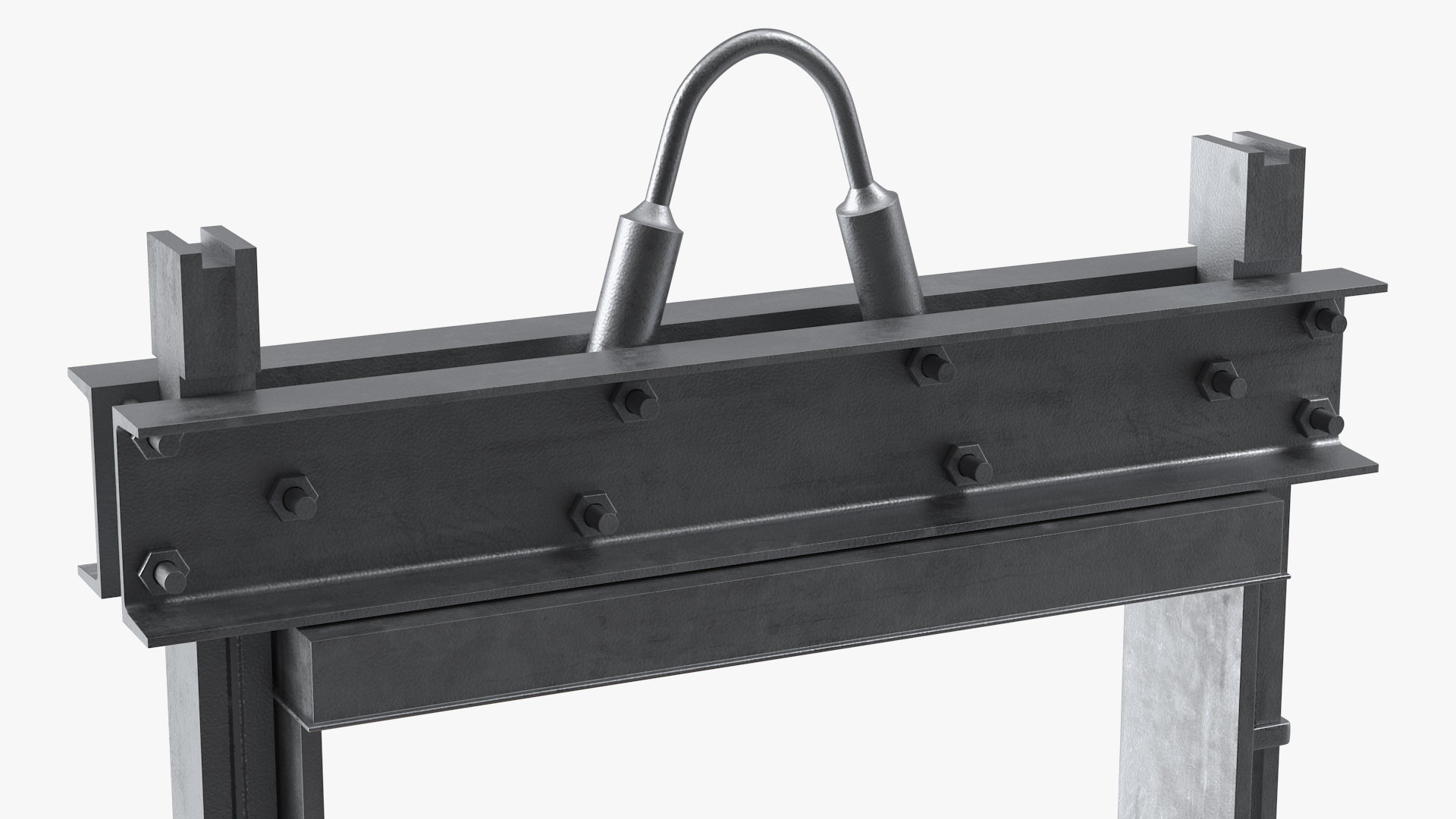 3D model Ladle Filled with Molten Metal