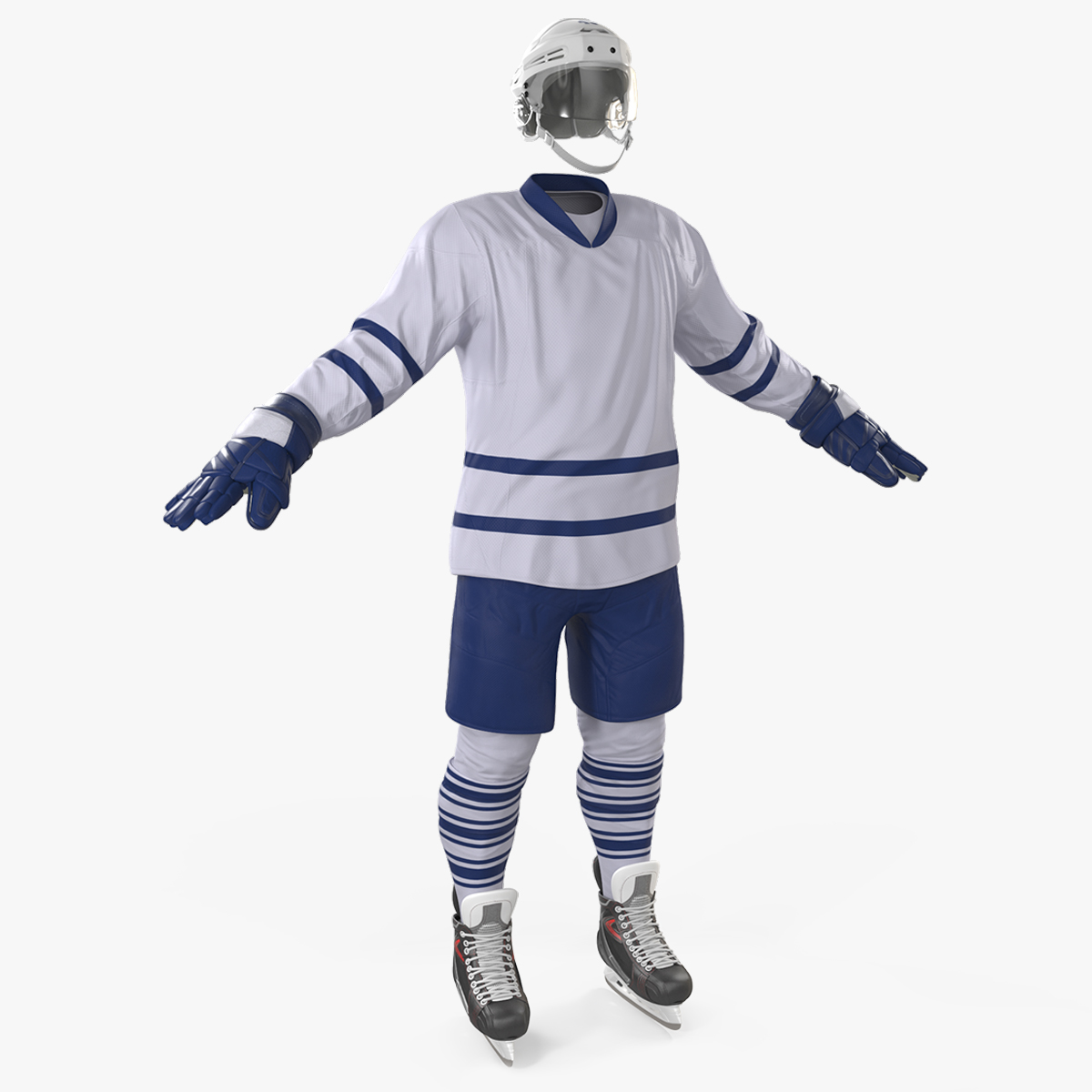 Hockey Equipment Standard 3D model preview