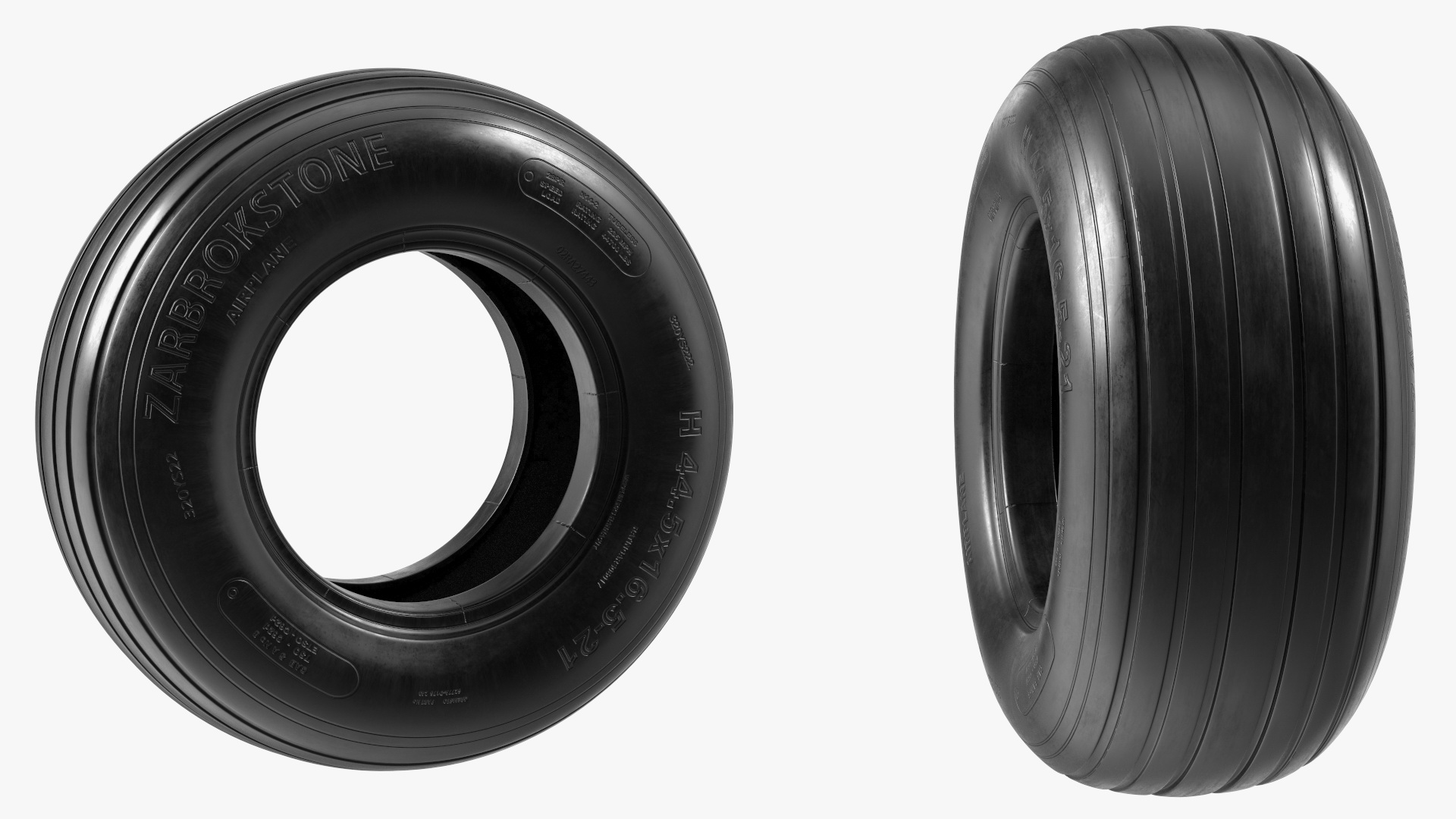 Boeing 737 Airplane Tire 3D model