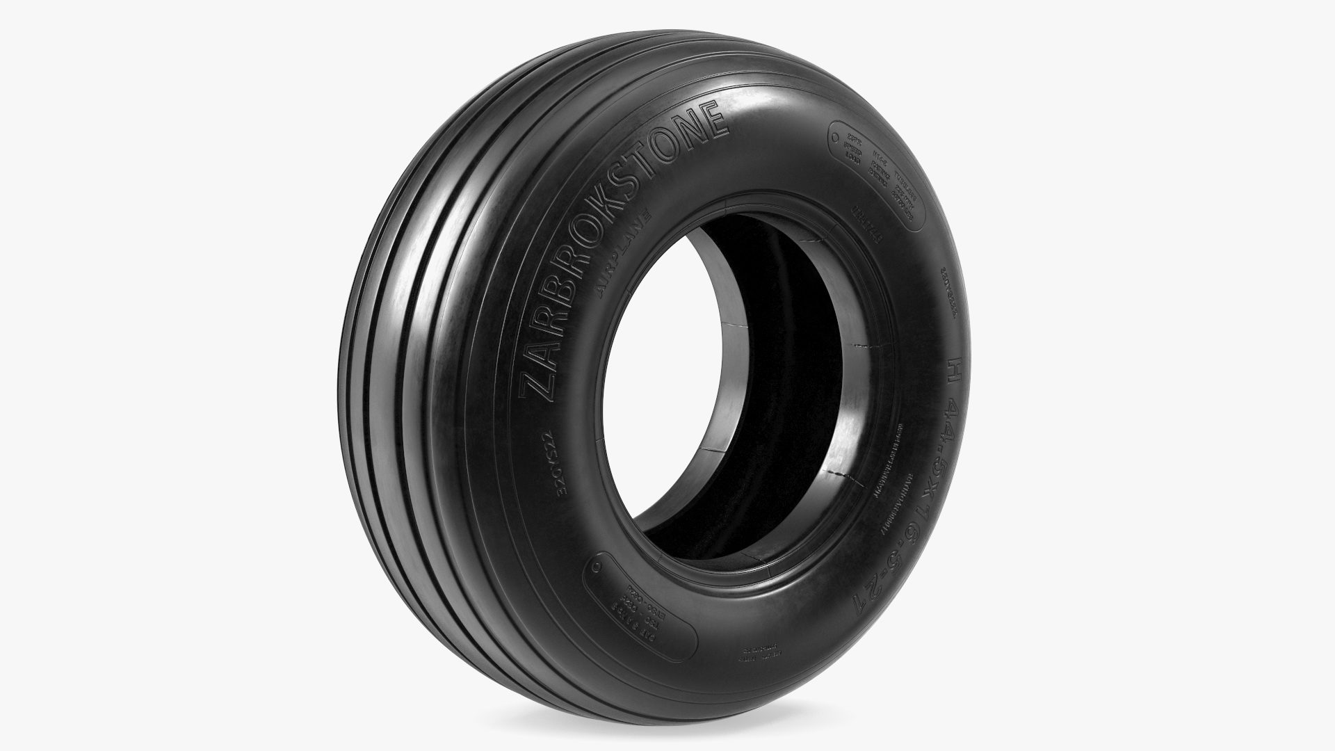Boeing 737 Airplane Tire 3D model