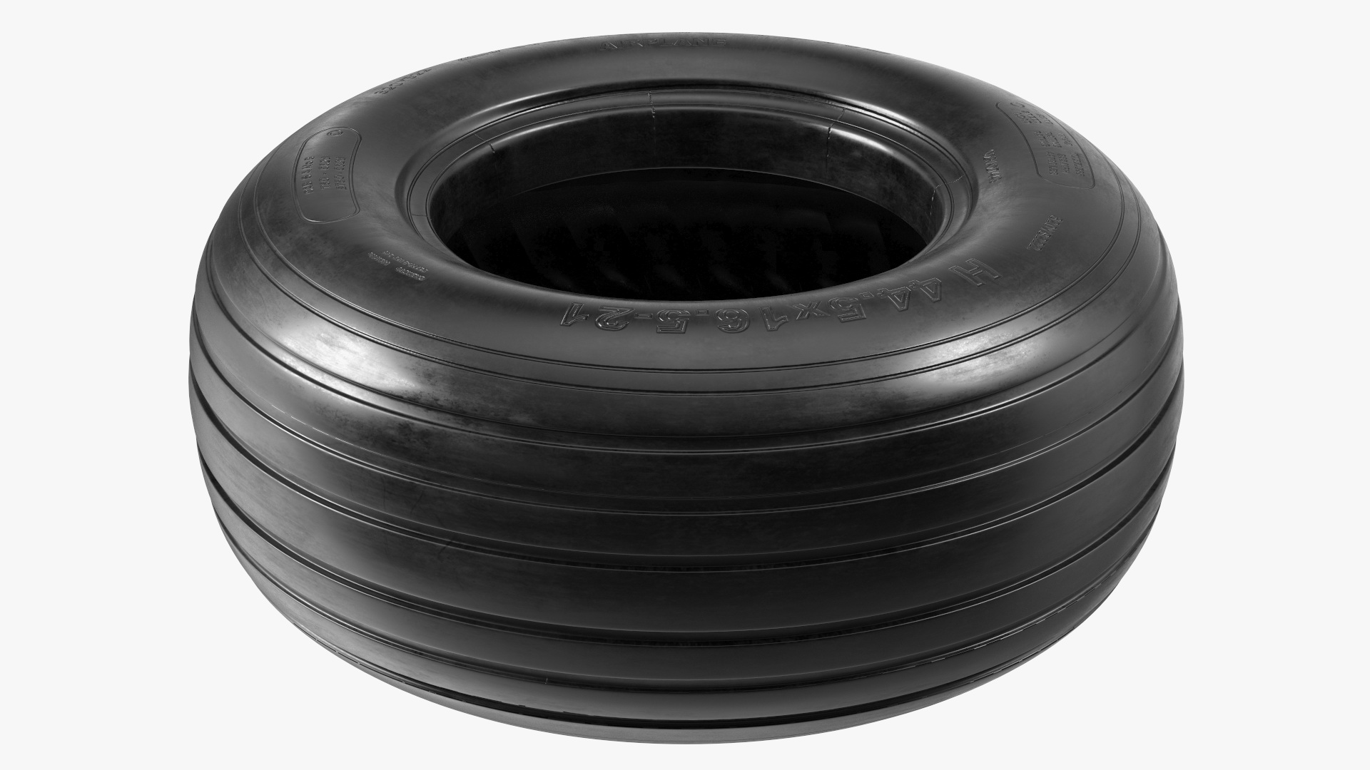 Boeing 737 Airplane Tire 3D model