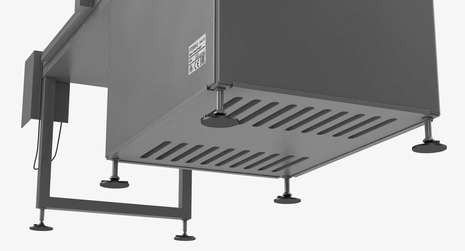 3D Vacuum Packaging Machine with Conveyor model