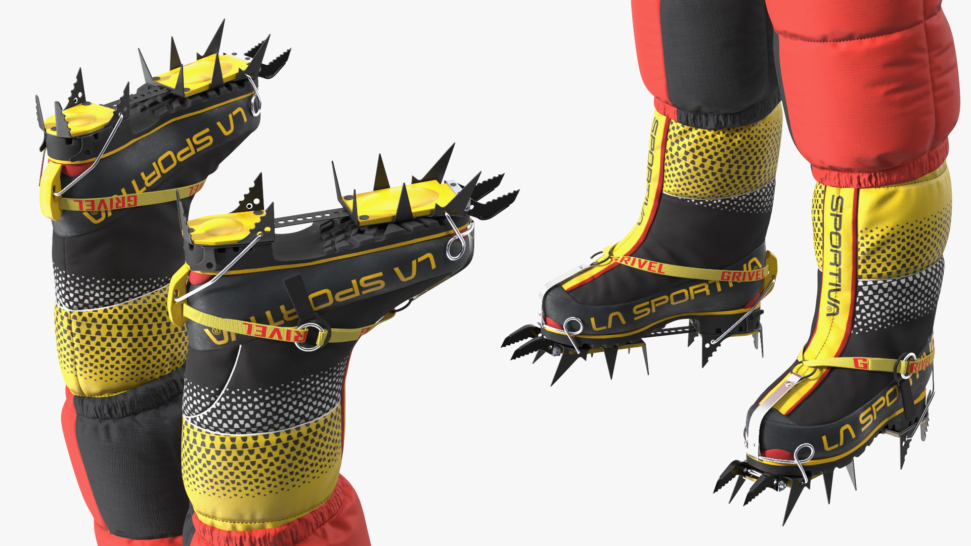 3D Everest Climber Rigged for Cinema 4D