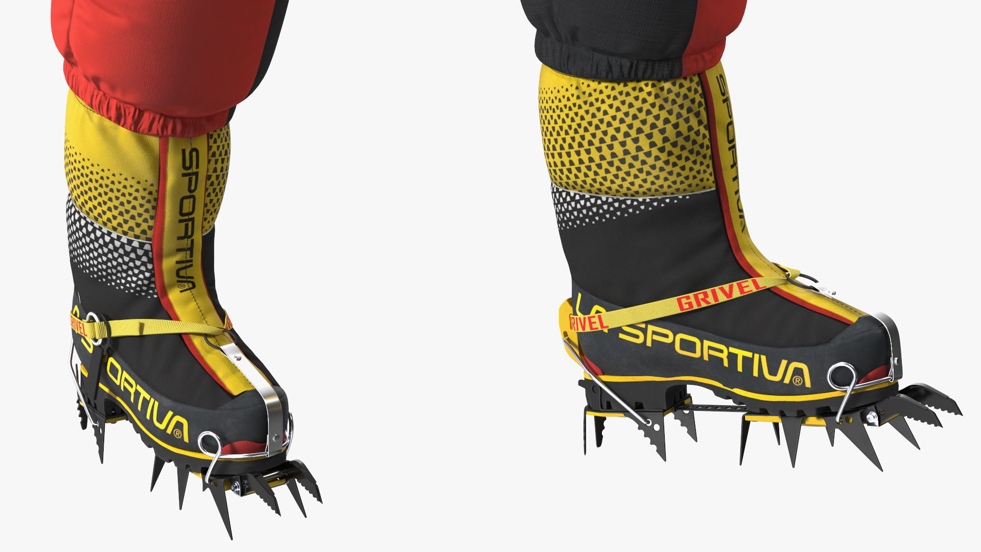 3D Everest Climber Rigged for Cinema 4D