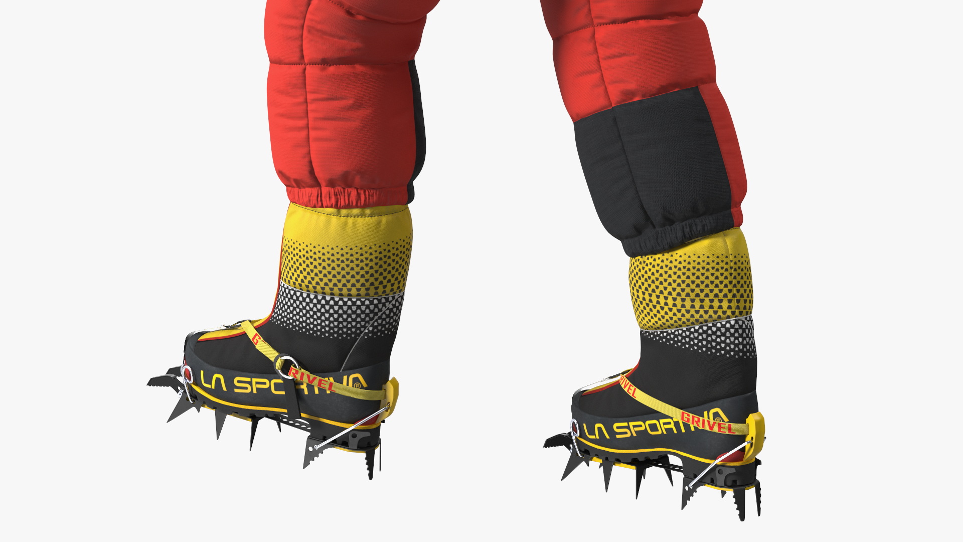 3D Everest Climber Rigged for Cinema 4D