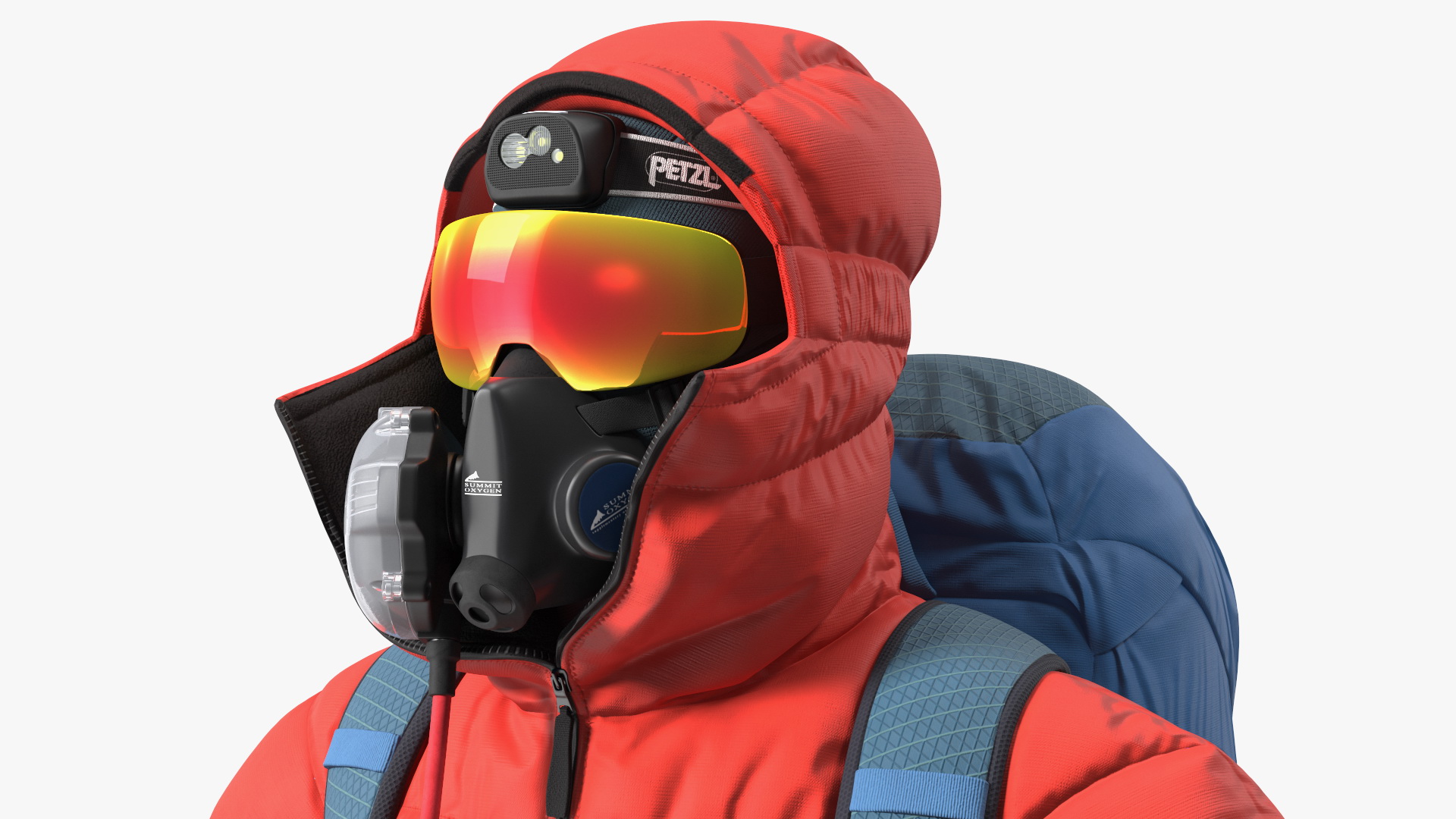 3D Everest Climber Rigged for Cinema 4D