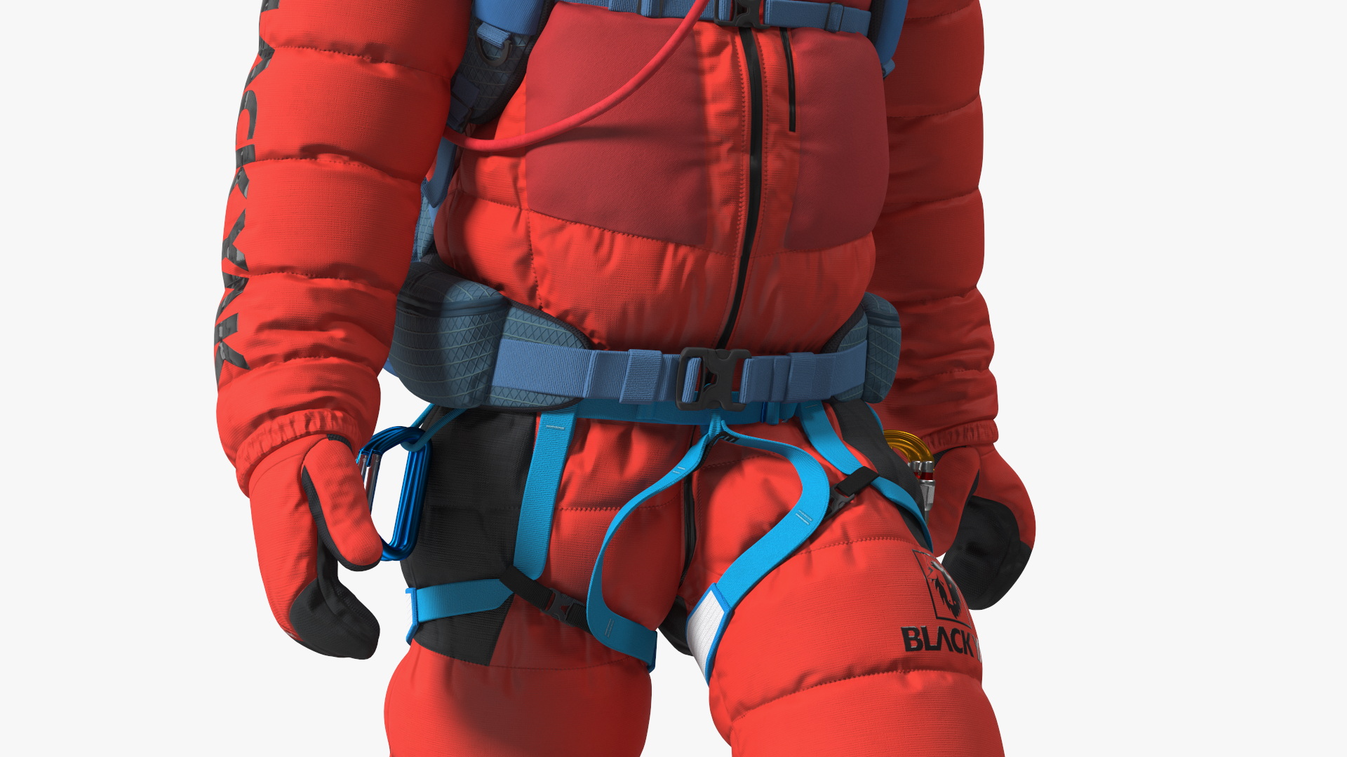 3D Everest Climber Rigged for Cinema 4D