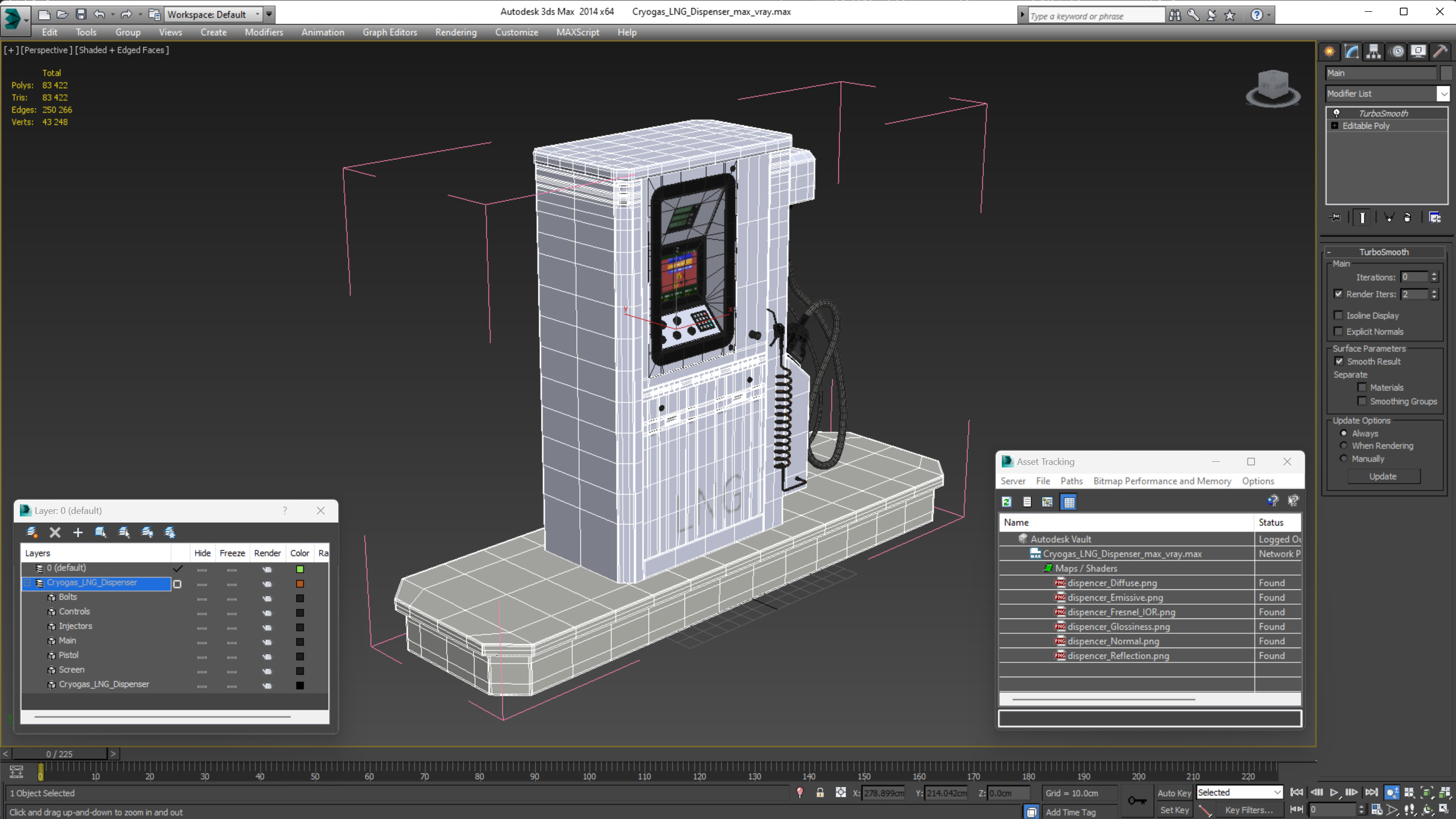 3D Cryogas LNG Dispenser