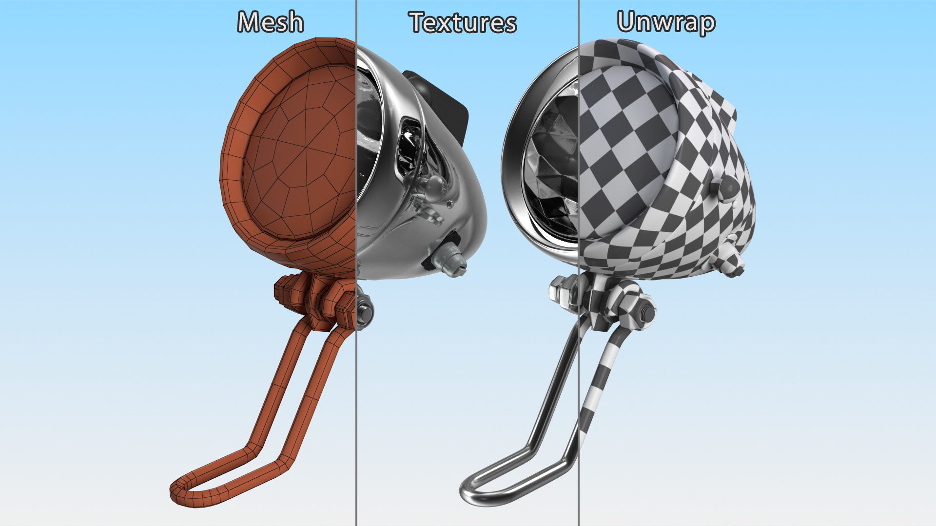 Bicycle Lamp 3D