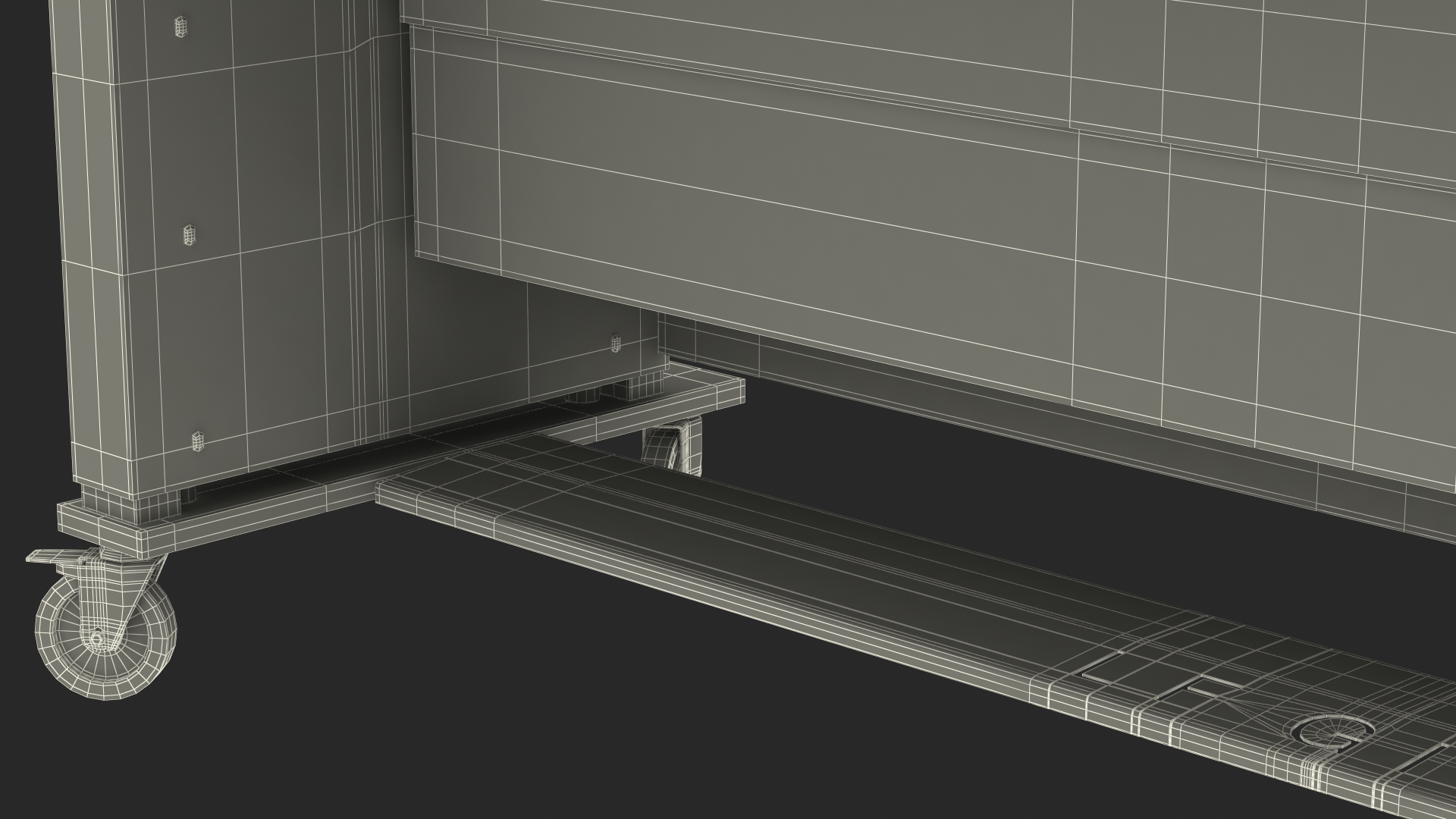 3D Germfree Stainless Steel Compounding Aseptic Isolator model