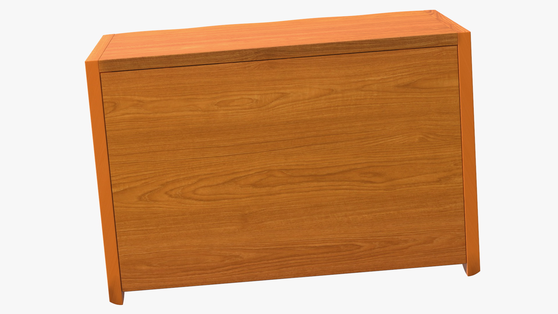 3D Oak Bread Box Mountain Woods model