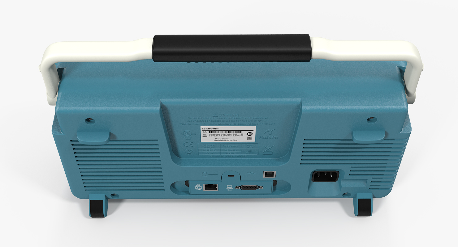 3D Tektronix Oscilloscope DPO2000B
