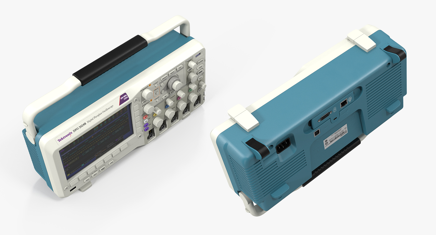 3D Tektronix Oscilloscope DPO2000B
