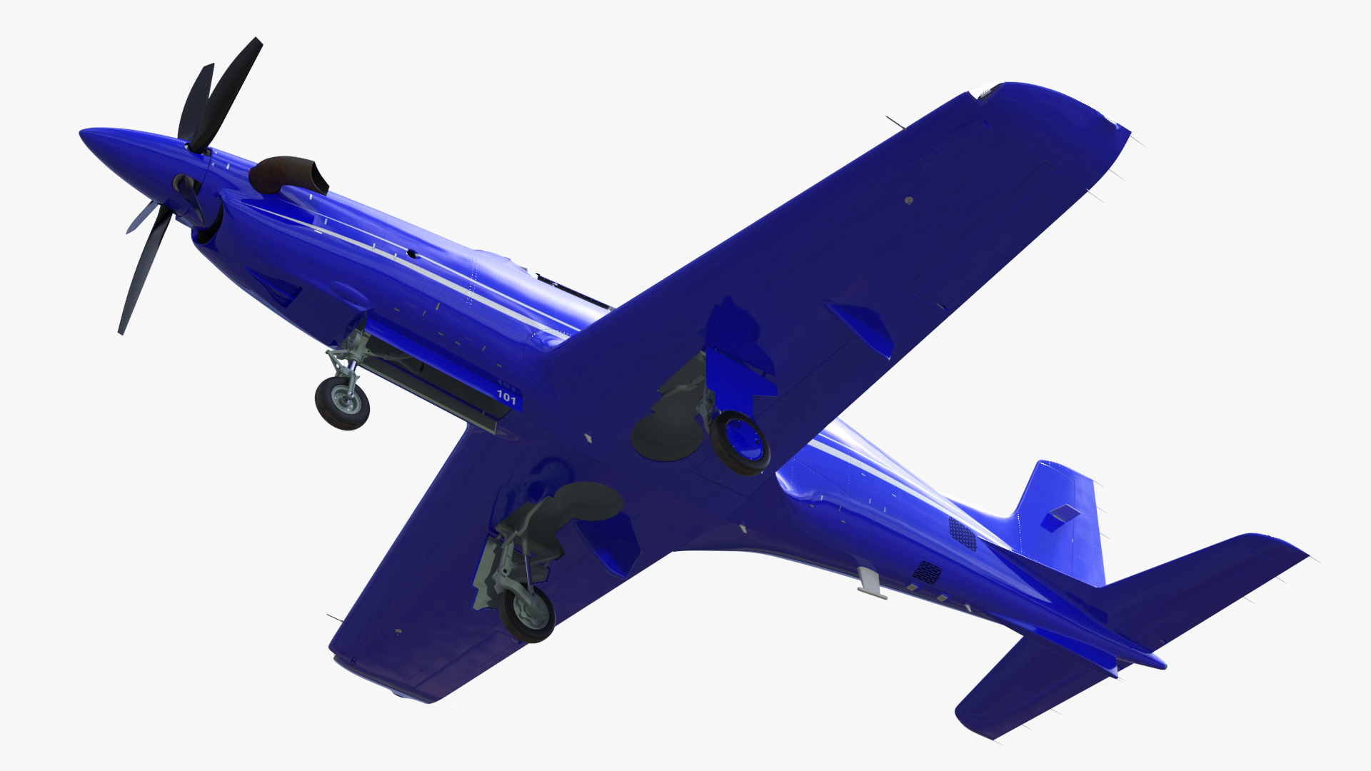 3D Aircraft Hangar with Airplane Rigged