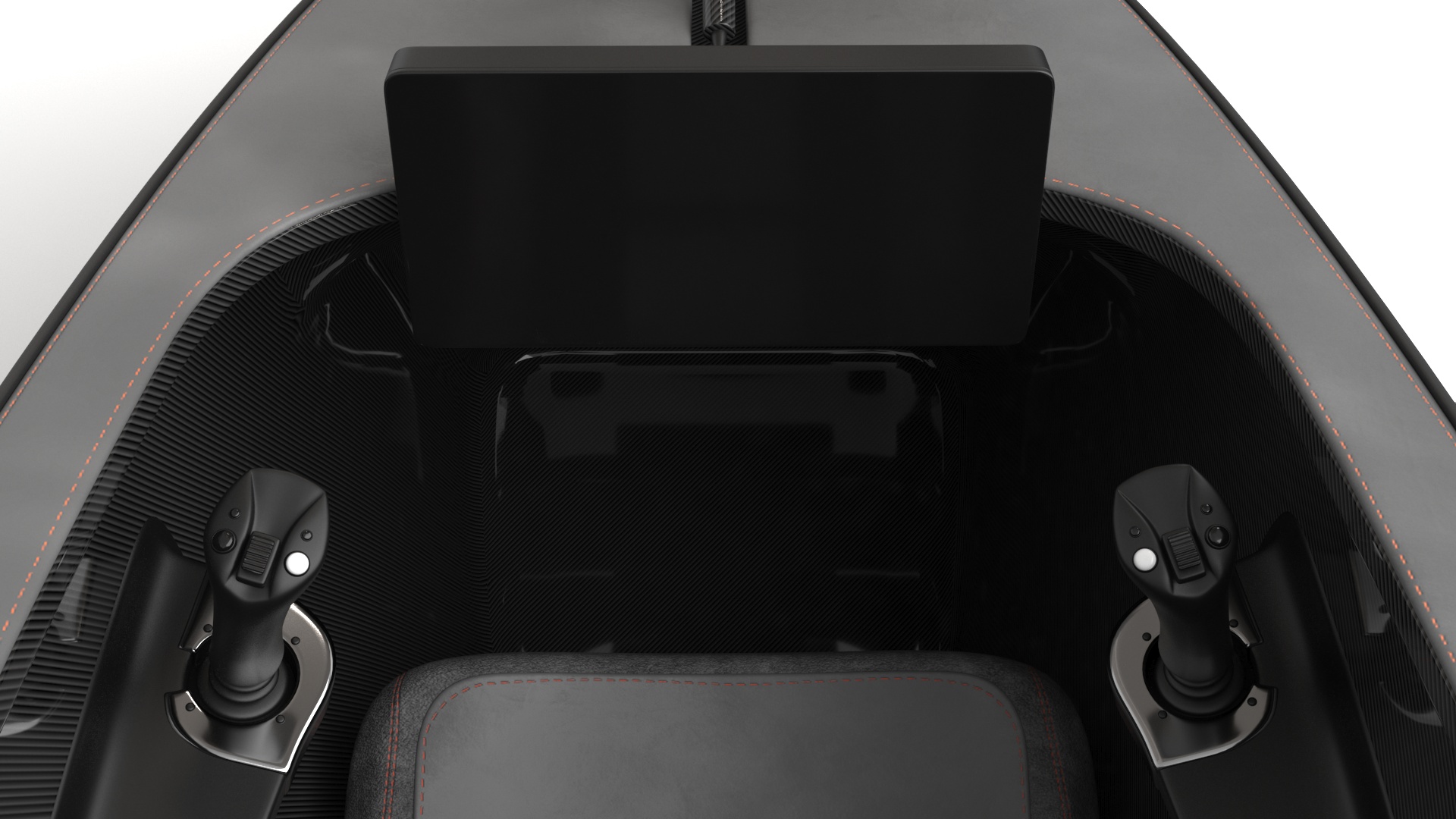 Personal EVTOL Aircraft with 8 Propellers Rigged for Maya 3D