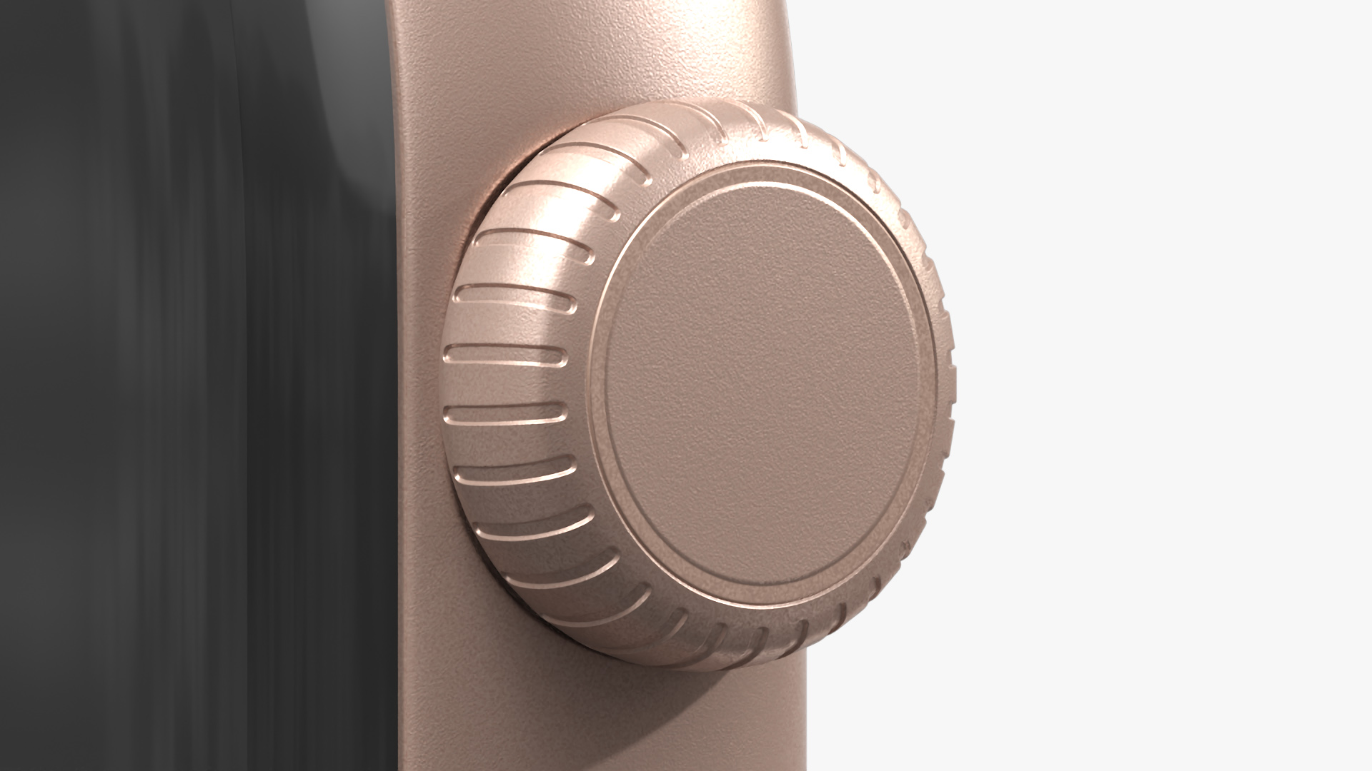 3D model Apple Watch Series 10 Rose Gold with Rubber Strap and Display Off