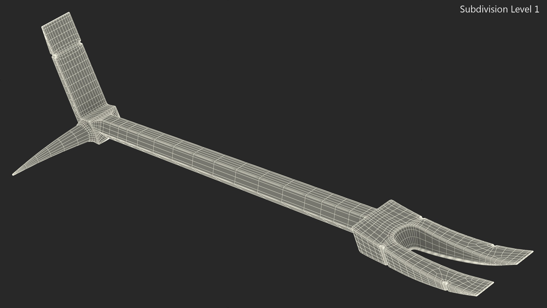 Halligan Bar Fire Equipment 3D