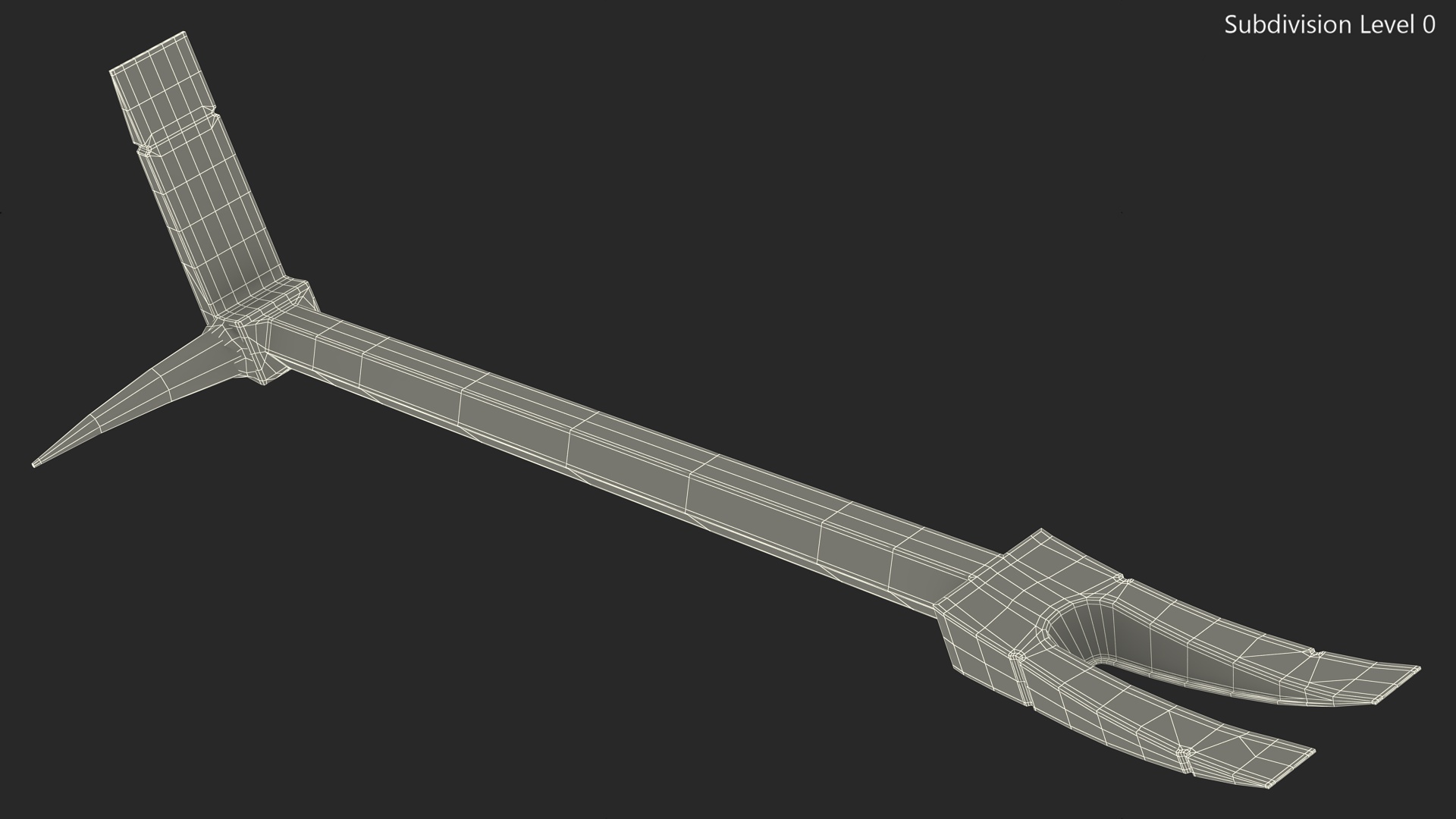 Halligan Bar Fire Equipment 3D