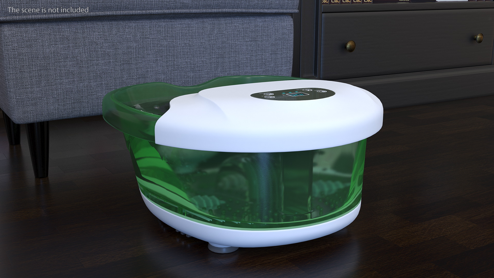 Foot Bath Massager with Water 3D model