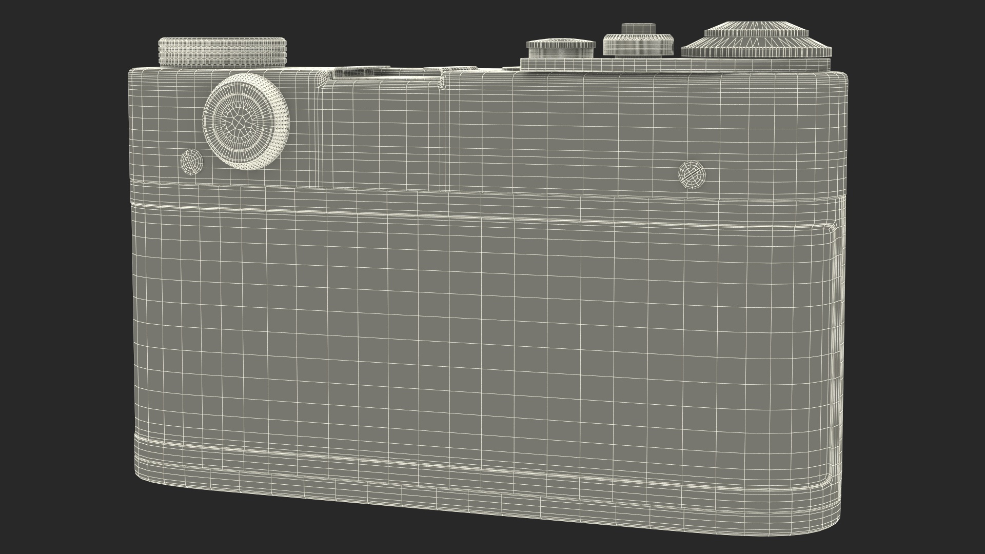 Soviet Vintage Film Camera FED-3 3D
