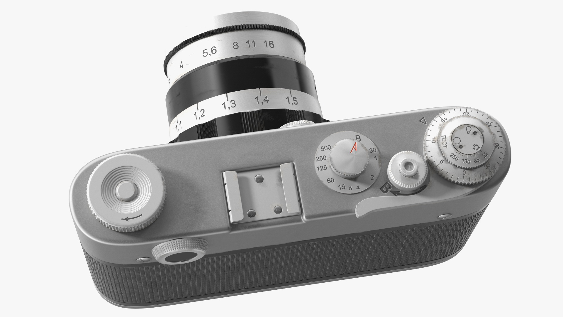 Soviet Vintage Film Camera FED-3 3D